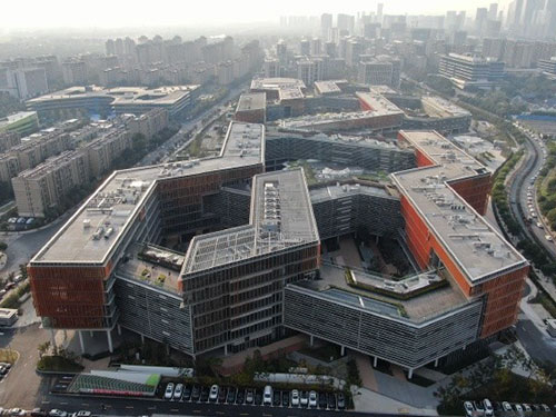 杭州漢克斯在阿里巴巴西溪四期空調(diào)機房降噪項目取得圓滿完工！